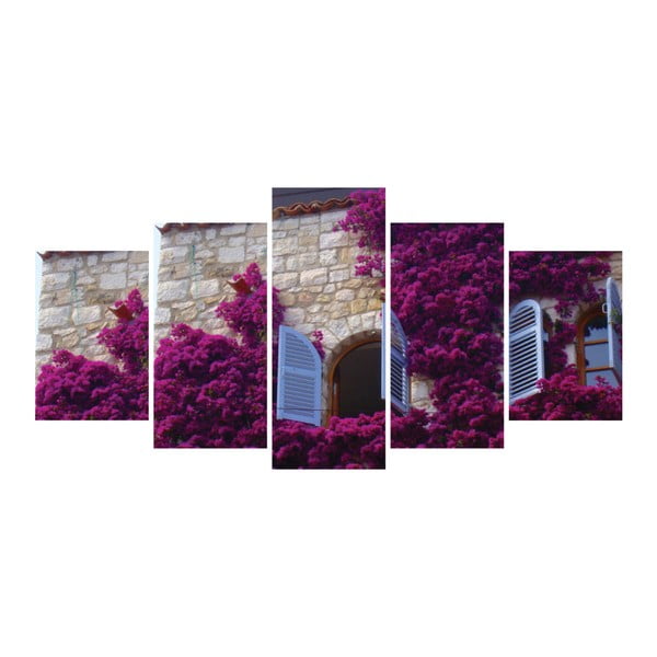 Vícedílný obraz La Maison Des Couleurs Purple Window