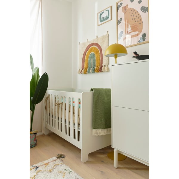 Бяло детско легло , 60 x 120 cm Moon - Pinio-image-1