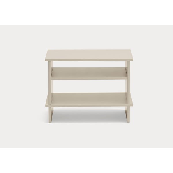 Кремаво нощно шкафче с рафтове Inari – Teulat-image-3