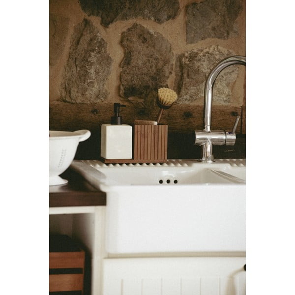 Бамбукова стойка за перилни препарати в естествен цвят Mera – Wenko-image-1