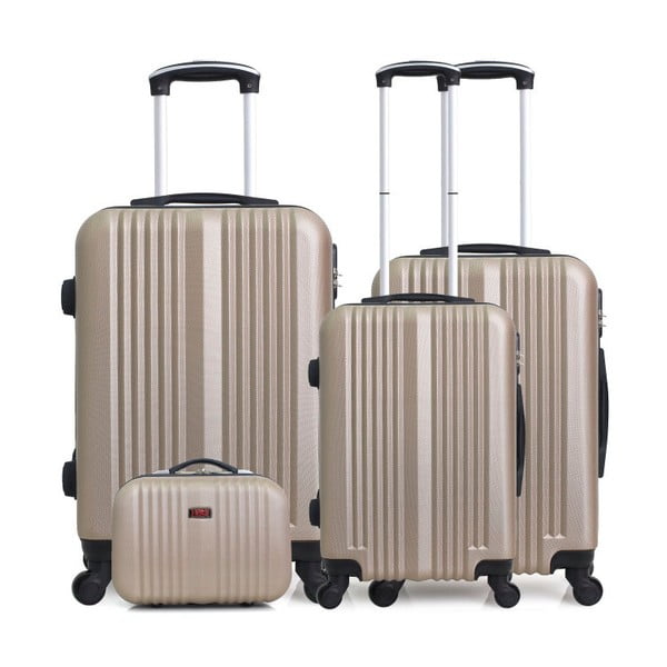 Sada 4 cestovních kufrů na kolečkách Hero Lipari-C