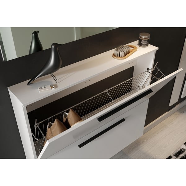 Бял висящ шкаф за обувки Utah - Germania-image-4