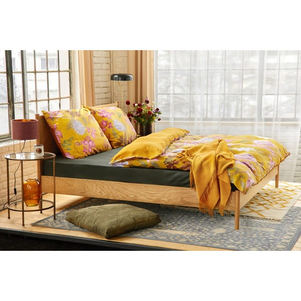 Двойно спално бельо от памучен сатен 200 x 220 cm Blossom - Bonami Selection-image-4