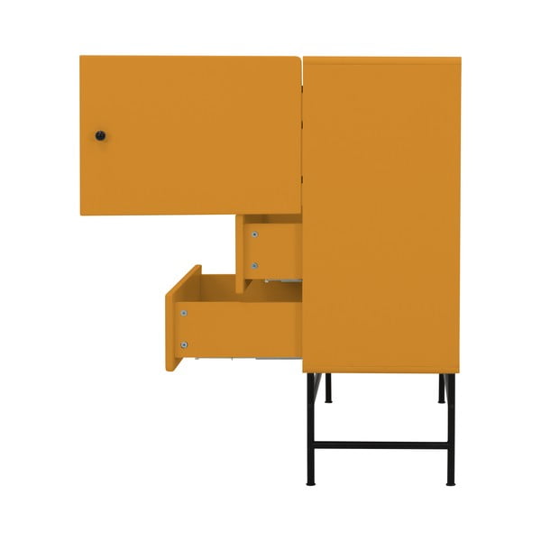 Жълт висок скрин 106x107 cm Cocktail - Tenzo-image-3