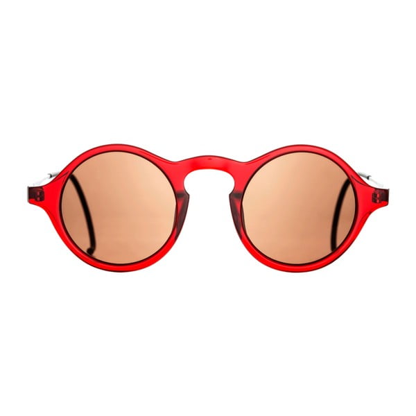 Červené sluneční brýle s hnědými skly Marshall Bryan Cable