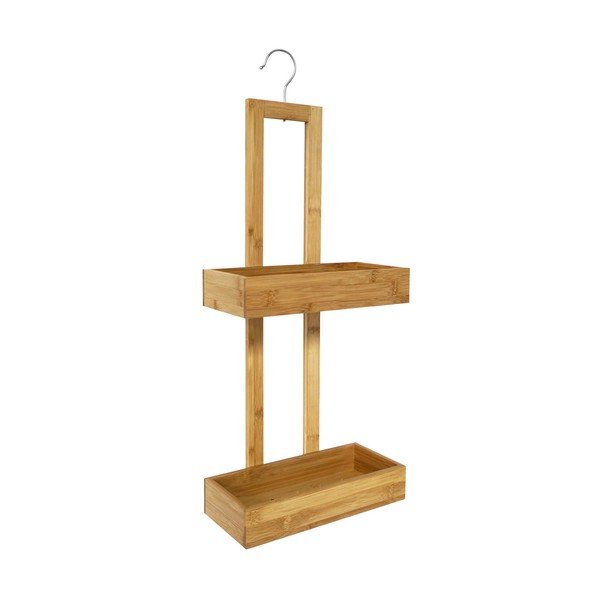 Висящ бамбуков рафт за баня в естествен цвят Hanoi – douceur d'intérieur-image-2