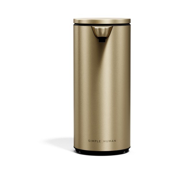 Матово златист автоматичен стоманен диспенсер за сапун 266 ml – simplehuman-image-3