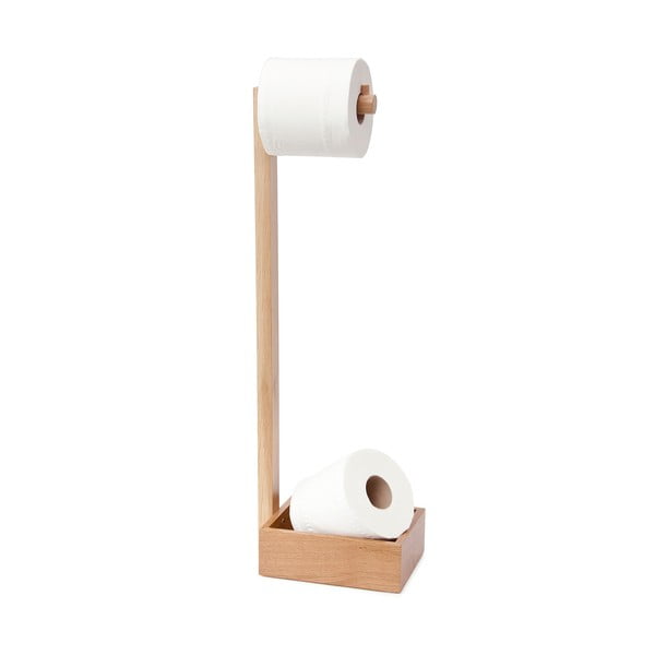 Дървена поставка за тоалетна хартия от дъбово дърво Mezza - Wireworks
