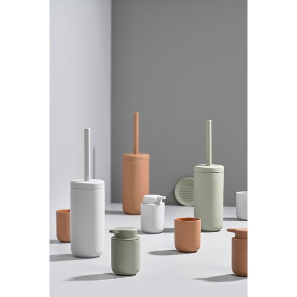 Сива керамична четка за тоалетна Ume - Zone-image-1