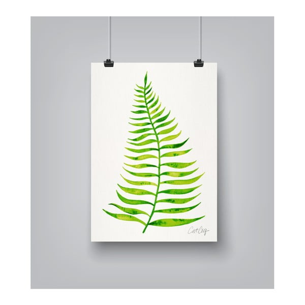Plakát Americanflat Palm Leaf by Cat Coquillette, 30 x 42 cm