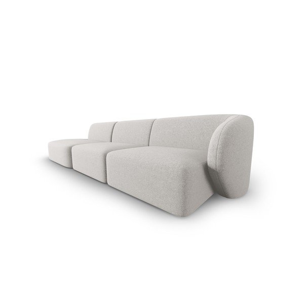 Светлосив шенилов диван с десен ъгъл 311 cm Paolo – Milo Casa-image-2