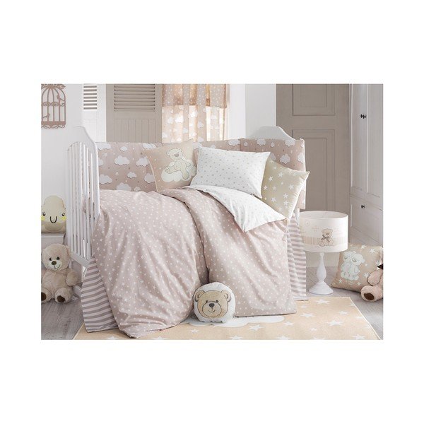 Синя бебешка възглавница с памук Mike & Co. NEW YORK Възглавница играчка Smart Cat, 23 x 33 cm - Mike & Co. NEW YORK-image-2