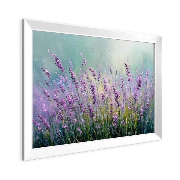 Печатна картина с включена рамка 75x56 cm Lavender – Styler-image-4