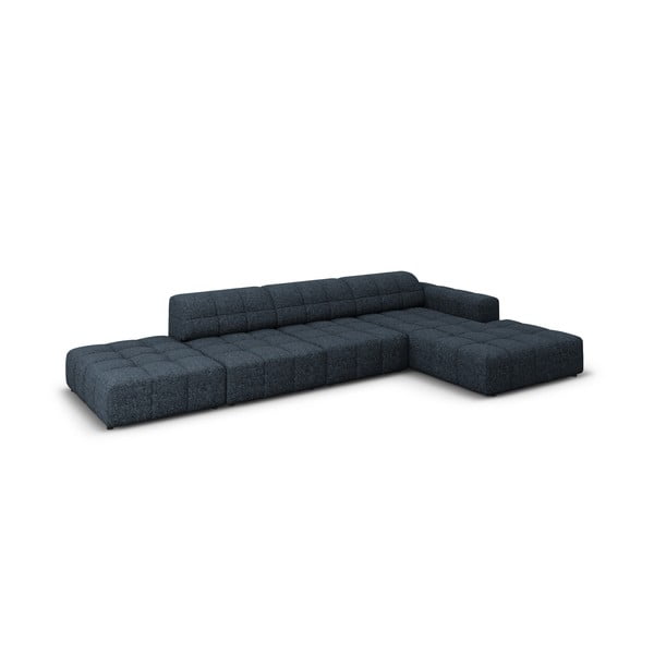 Син ъглов диван (десен ъгъл) Chicago - Cosmopolitan Design-image-3