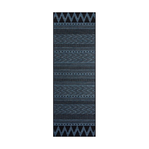 Тъмносин килим за открито , 70 x 200 cm Sidon - NORTHRUGS