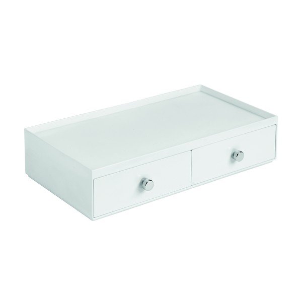 Бял органайзер с две чекмеджета iDesign Drawer - iDesign-image-1