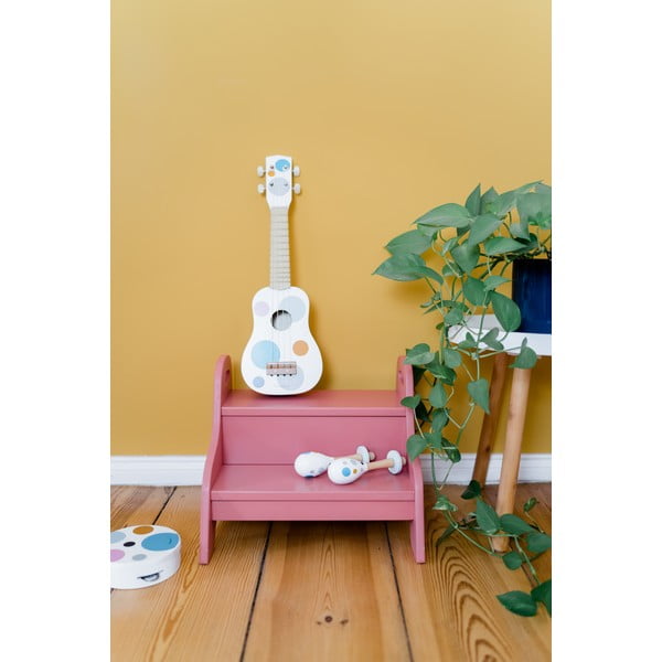 Светлочервена подвижна стълба Dusky Pink – Kindsgut-image-4