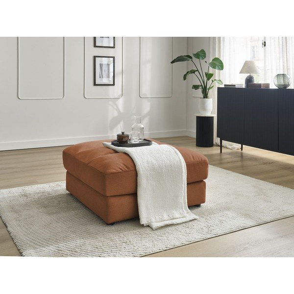 Оранжева кадифена табуретка Sierra – Bobochic Paris-image-4