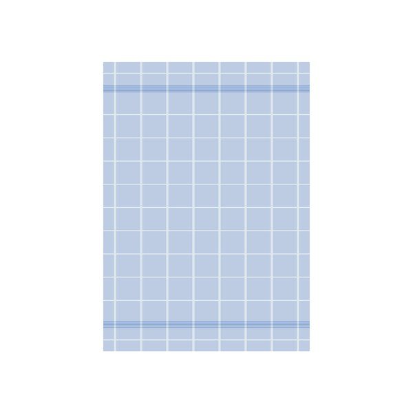 Синя памучна кухненска кърпа Геометрична, 50 x 70 cm - Södahl