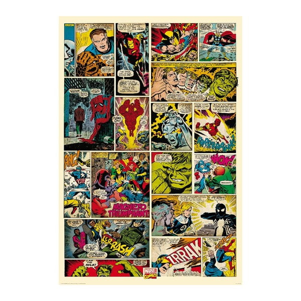 Velkoformátová tapeta Avengers Marvel Komiks, 158x232 cm