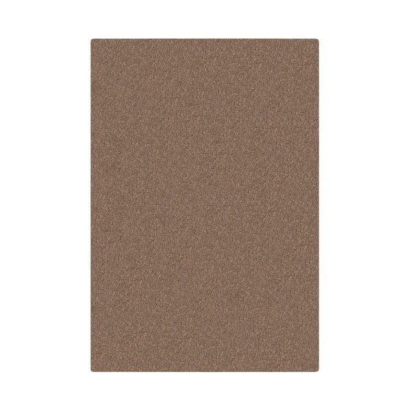Кафяв килим от рециклирани влакна 80x150 cm Velvet – Flair Rugs