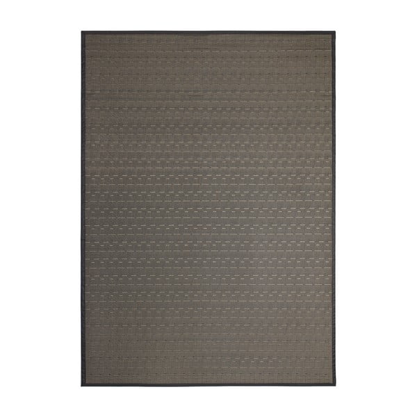 Черен външен килим Bios, 140 x 200 cm - Universal