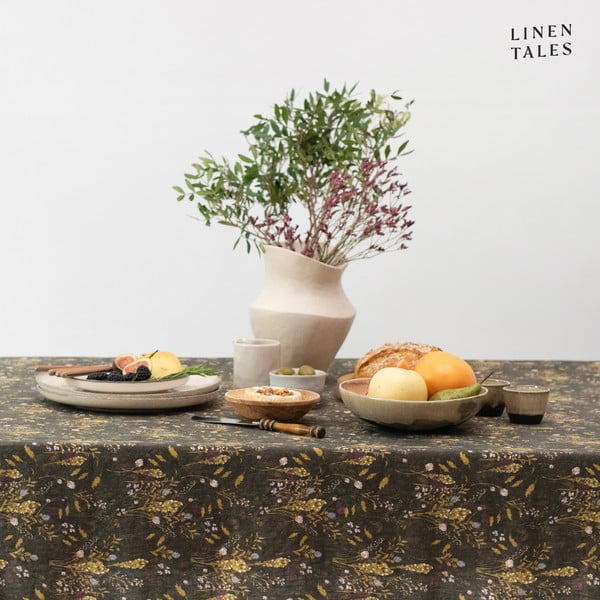 Ленена покривка за маса 140x250 cm Woodland – Linen Tales-image-3