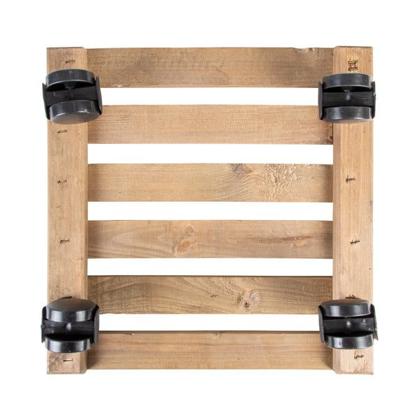 Дървена подвижна стойка за саксии (височина 8 cm) Indoor & Outdoor – Esschert Design-image-2