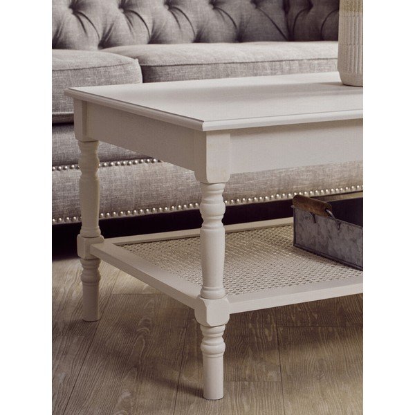 Бяла масичка за кафе 60x120 cm Heritage – Premier Housewares-image-2