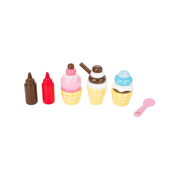 Детски дървен комплект за сладолед Cream Cone - Legler-image-3
