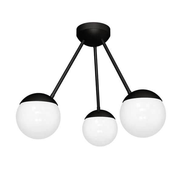 Черно таванно осветително тяло Sphere Trio Bulb - Unknown
