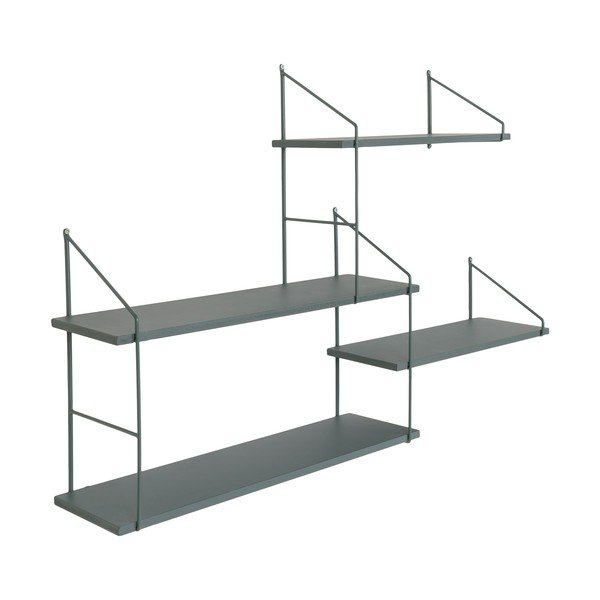 Сиво-зеленa етажерка Harlem Hylde - House Nordic-image-1