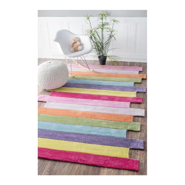 Ručně tuftovaný koberec nuLOOM Pantone Multi, 122 x 183 cm-image-1