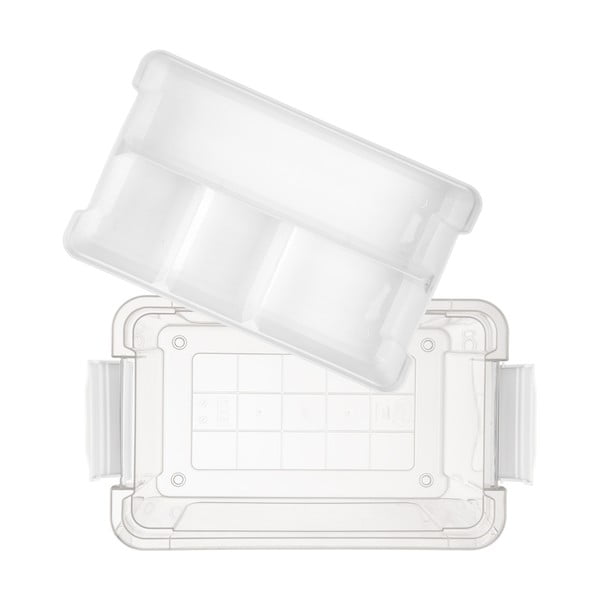 Пластмасова кутия за съхранение с капак 35x23x17 cm Multi Stormax – Orion-image-2