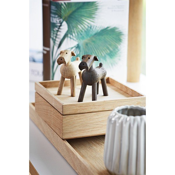 Статуетка от масивен дъб Пушена Tim - Kay Bojesen Denmark-image-3