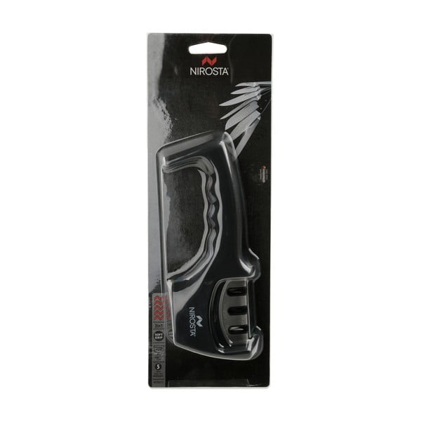 Black Sharpen 3-фазна точилка за ножове - Nirosta-image-3