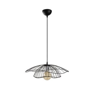 Черна висяща лампа Tel, ø 50 cm - Opviq lights