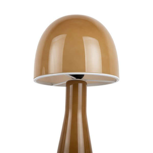 Настолна лампа в цвят жълта охра със стъклен абажур (височина 45 cm) Bombin – Leitmotiv-image-2
