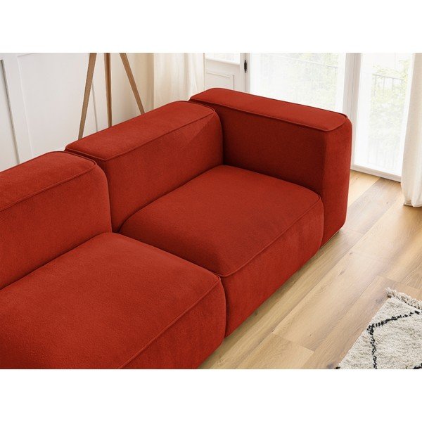 Диван в тухлен цвят 345 cm Zephyr – Bobochic Paris-image-1