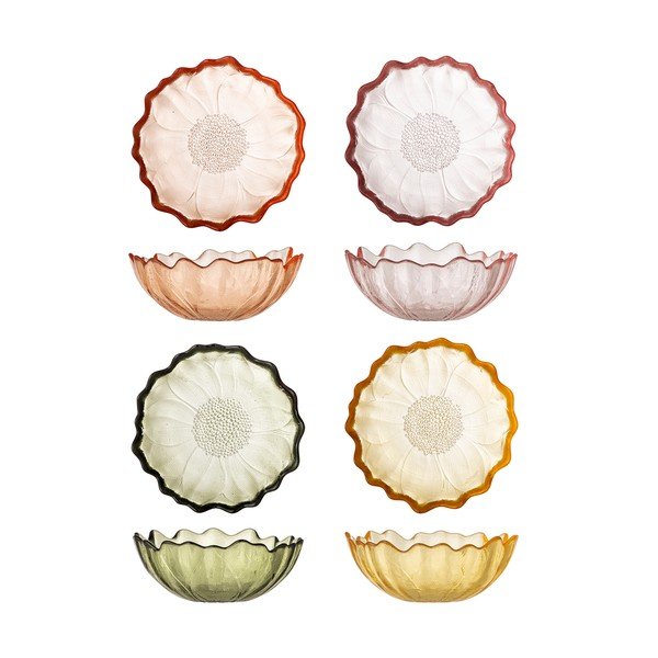 Стъклени купички в комплект 4 бр. за сладолед 120 ml Kana – Bloomingville