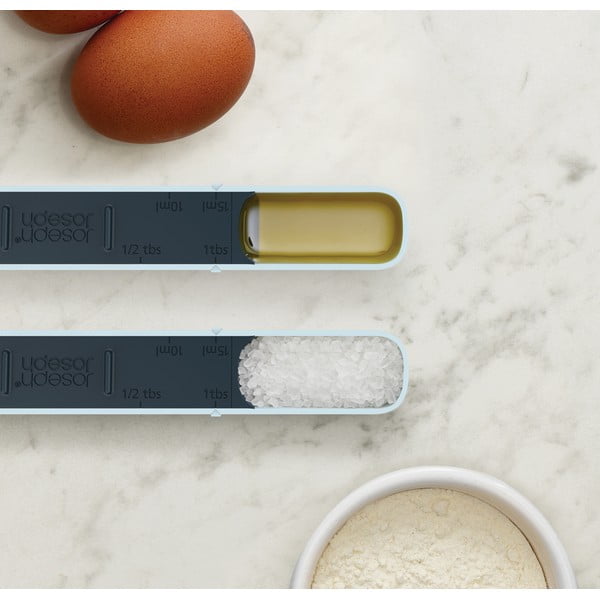 Синя регулируема мерителна чаша Measure-Up - Joseph Joseph-image-1