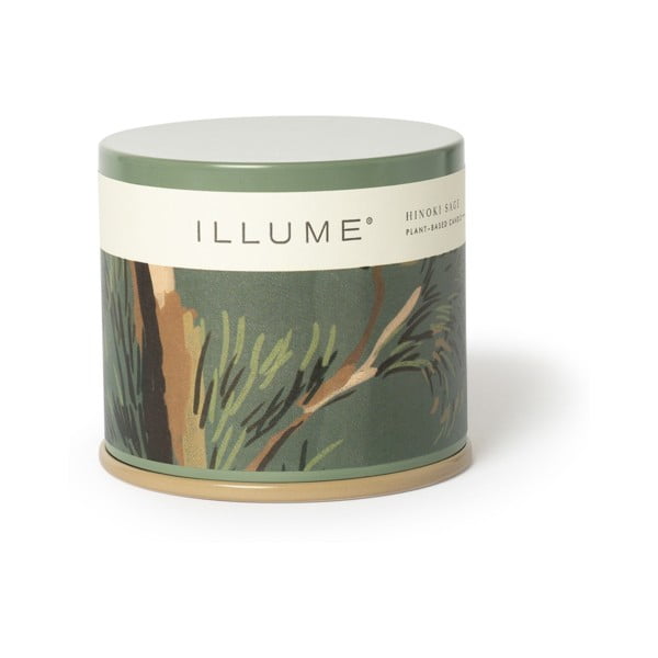 Ароматна свещ с време на горене 50 часаа Hinoki Sage – ILLUME x Bloomingville