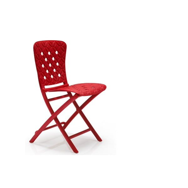 Skládací židle Zac Spring Rosso, červená