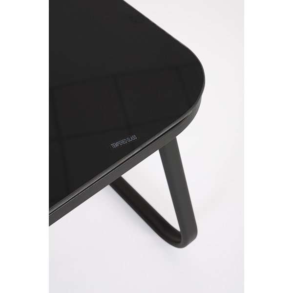 Антрацитен стоманен градински комплект за отдих за 4 Gonzalo – Bizzotto-image-3