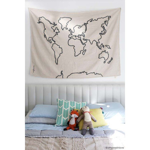 Стенна карта 160x120 cm Canvas Map – Lorena Canals-image-2