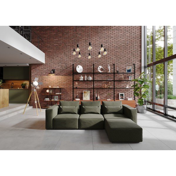 Зелен модулен диван Riposo Ottimo – Sit Sit-image-2
