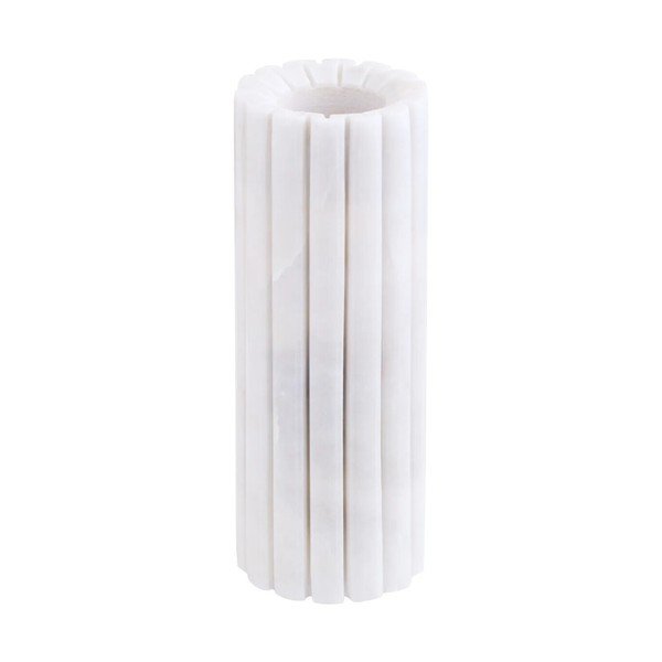 Бяла мраморна ваза (височина 20 cm) Savio – Premier Housewares