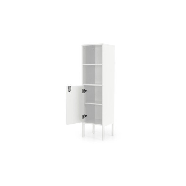 Бял шкаф, височина 152 cm Uno - Tenzo-image-3