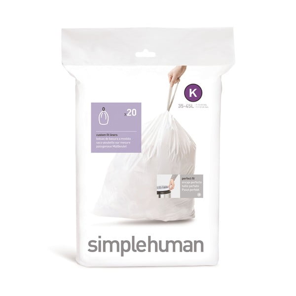 Торби за боклук 20 бр. 45 l K – simplehuman