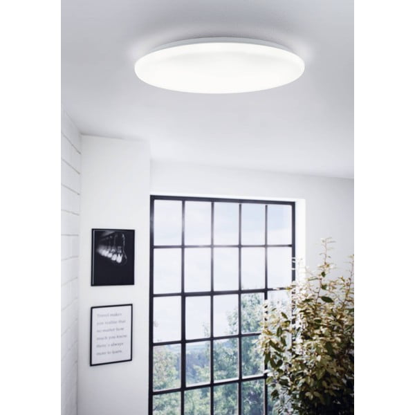 Бяло LED осветително тяло за таван GIRON – EGLO-image-1
